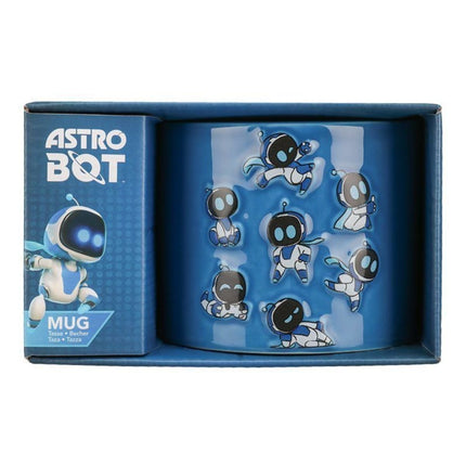 Paladone Astro Bot Ανάγλυφη Κεραμική Κούπα 400ml Μπλε για Καφέ & Τσάι