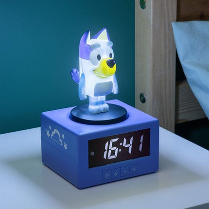 Paladone Bluey Icon Ψηφιακό Ξυπνητήρι 15.6cm με Φωτιστικό Νυκτός & Ήχο Theme Song