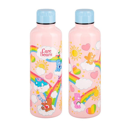 Paladone Care Bears Μεταλλικό Παγούρι 500ml από Ανοξείδωτο Ατσάλι με Βιδωτό Καπάκι Ροζ