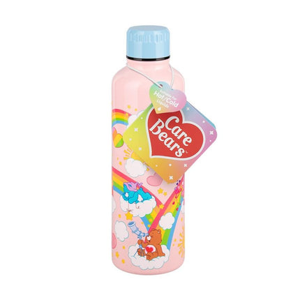 Paladone Care Bears Μεταλλικό Παγούρι 500ml από Ανοξείδωτο Ατσάλι με Βιδωτό Καπάκι Ροζ
