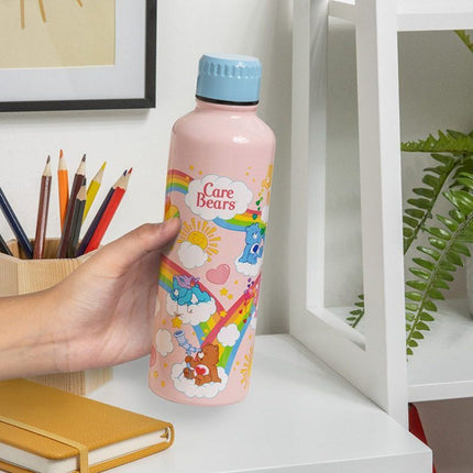 Paladone Care Bears Μεταλλικό Παγούρι 500ml από Ανοξείδωτο Ατσάλι με Βιδωτό Καπάκι Ροζ