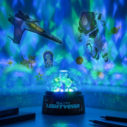 PALADONE Disney Toy Story Buzz Lightyear Φωτιστικό LED Προβολής με Αυτοκόλλητα Τοίχου