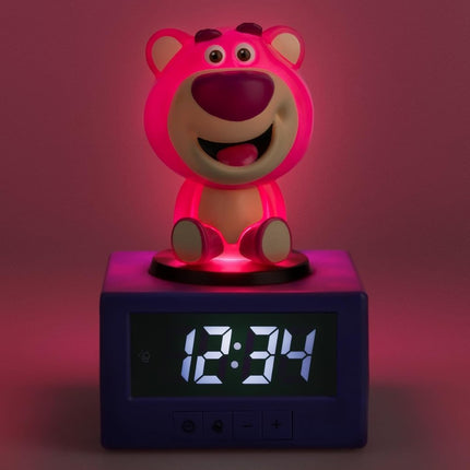 PALADONE Disney Toy Story Φωτιζόμενο Ξυπνητήρι Lotso Icon Alarm Clock