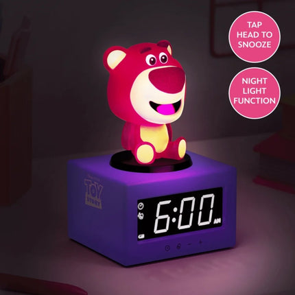 PALADONE Disney Toy Story Φωτιζόμενο Ξυπνητήρι Lotso Icon Alarm Clock