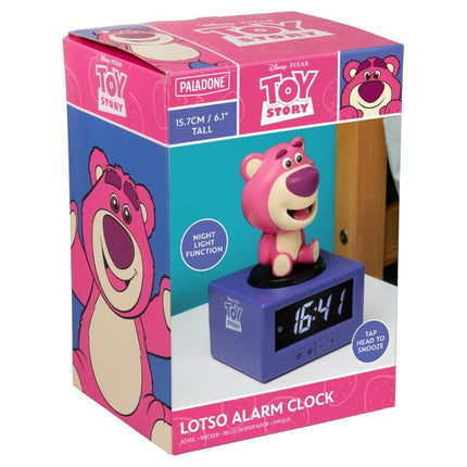 PALADONE Disney Toy Story Φωτιζόμενο Ξυπνητήρι Lotso Icon Alarm Clock