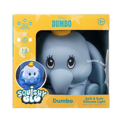Paladone Disney Dumbo SquishyGlo Επαναφορτιζόμενο Φωτιστικό Σιλικόνης 15cm