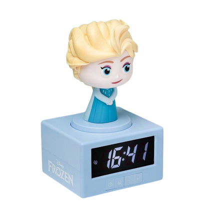 Paladone Disney Elsa Icon Ψηφιακό Ξυπνητήρι 17cm με Φωτιστικό Νυκτός & Μουσικό Ξυπνητήρι