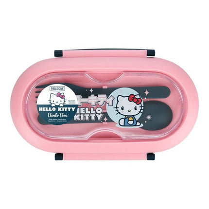 Paladone Sanrio Hello Kitty Bento Box Δοχείο Φαγητού με Διαχωριστικό, Πιρούνι & Κουτάλι PP13162HK