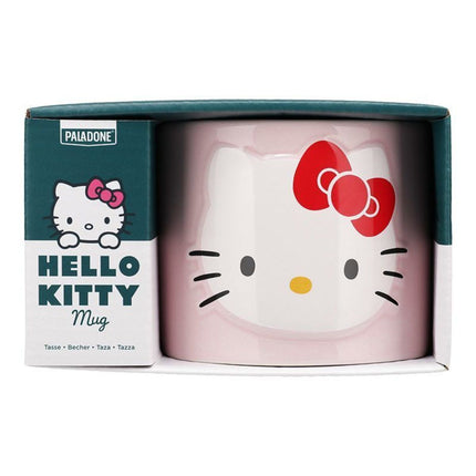 Paladone Sanrio Hello Kitty Κεραμική Κούπα 400ml με Ανάγλυφες Λεπτομέρειες PP14666HK