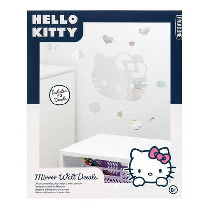Paladone Hello Kitty Mirror Wall Decals Αυτοκόλλητα Τοίχου Καθρέφτη 50 Τεμαχίων PP13749HK
