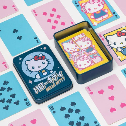 Paladone Sanrio Hello Kitty Playing Cards σε Μεταλλικό Κουτί με 52 Κάρτες & 2 Jokers PP13294HK