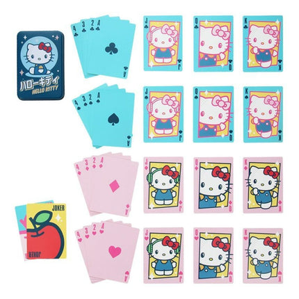 Paladone Sanrio Hello Kitty Playing Cards σε Μεταλλικό Κουτί με 52 Κάρτες & 2 Jokers PP13294HK