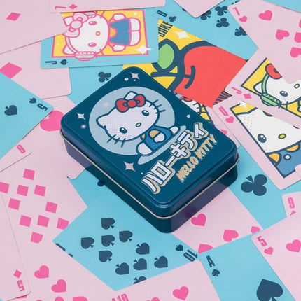 Paladone Sanrio Hello Kitty Playing Cards σε Μεταλλικό Κουτί με 52 Κάρτες & 2 Jokers PP13294HK
