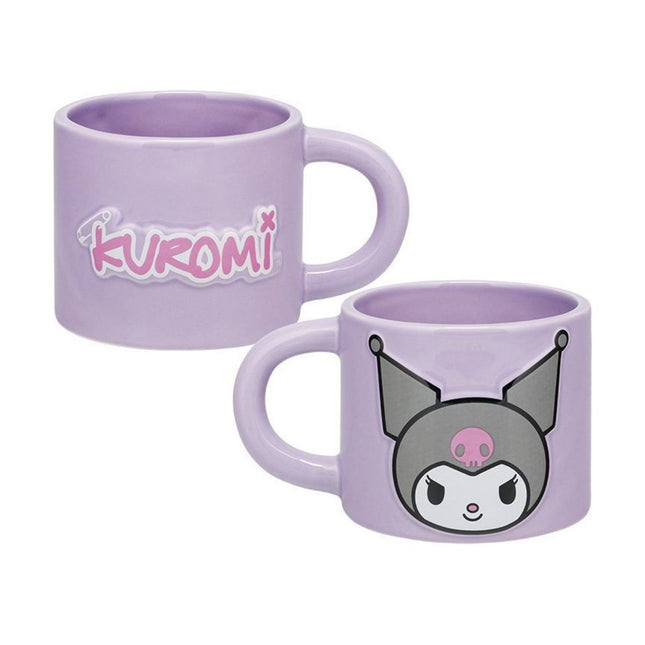 Paladone Sanrio Kuromi Embossed Mug Κεραμική Κούπα 400ml με Ανάγλυφες Λεπτομέρειες PP14659KUR Μωβ
