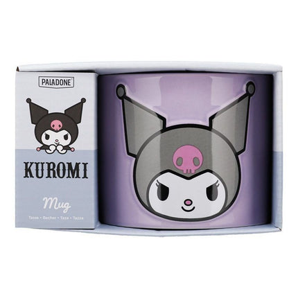 Paladone Sanrio Kuromi Embossed Mug Κεραμική Κούπα 400ml με Ανάγλυφες Λεπτομέρειες PP14659KUR Μωβ
