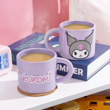 Paladone Sanrio Kuromi Embossed Mug Κεραμική Κούπα 400ml με Ανάγλυφες Λεπτομέρειες PP14659KUR Μωβ