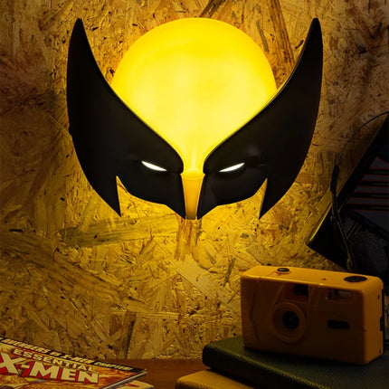PALADONE Marvel Wolverine Light Μάσκα Φωτιστικό LED Επιτραπέζιο ή Επιτοίχιο Διακοσμητικό