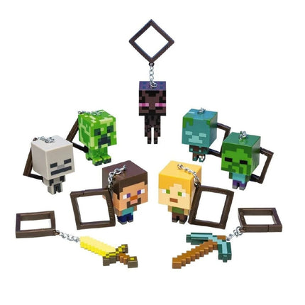Paladone Minecraft Backpack Buddies Blind Bag Μπρελόκ Φιγούρα για Τσάντα 1 Τεμάχιο PP10844MCFV2