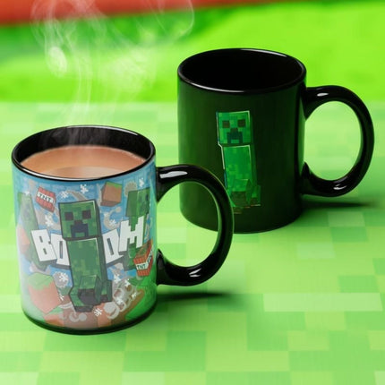 Paladone Minecraft Κεραμική Κούπα 300ml που Αλλάζει Σχέδιο με Ζεστό Ρόφημα PP7975MCFV3