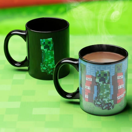 Paladone Minecraft Κεραμική Κούπα 300ml που Αλλάζει Σχέδιο με Ζεστό Ρόφημα PP7975MCFV3