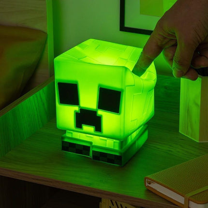 Paladone Minecraft Creeper SquishyGlo Φωτιστικό Σιλικόνης 15cm Επαναφορτιζόμενο με 3 Επίπεδα Φωτεινότητας PP14710MCF
