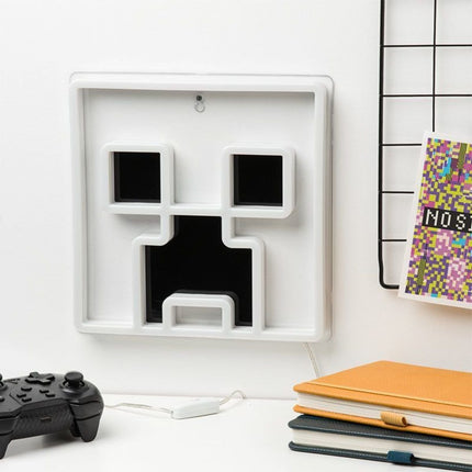 Paladone Minecraft Creeper Επιτοίχιο LED Neon Φωτιστικό 25cm με Τροφοδοσία USB PP14020MCFVN