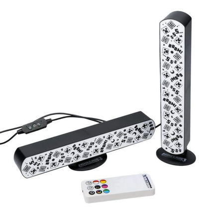Paladone Minecraft Σετ 2 RGB Φωτιστικών Μπάρων 25cm με Τηλεχειριστήριο PP13889MCF