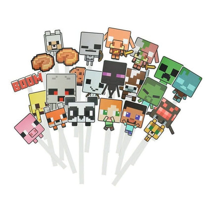 Paladone Minecraft Photo Props Bumper Pack Σετ με 58 Photo Props & 40 Στικς PP13648MCF
