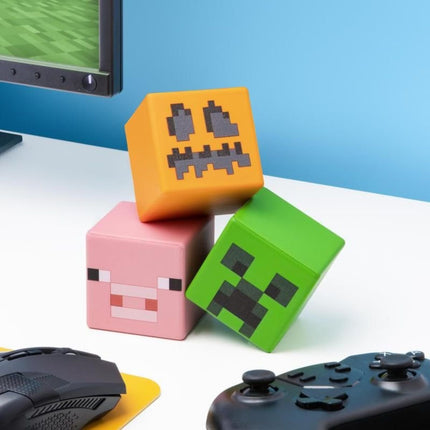 Paladone Minecraft Αφρώδες Κύβος Anti-Stress 6cm σε Σχέδια Jack O’Lantern, Pig ή Creeper 1 Τεμάχιο PP11442MCFV2
