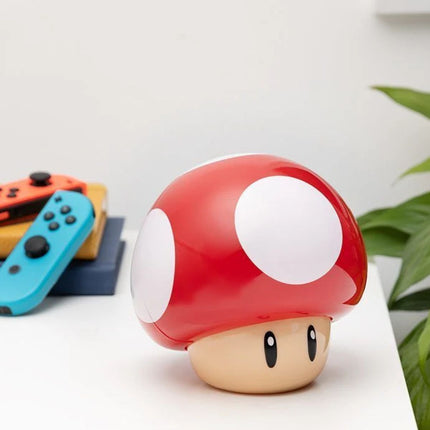 Paladone Super Mario Bros Mushroom Light with Sound Φωτιστικό με Ήχο 12cm PP4017NNV5ID