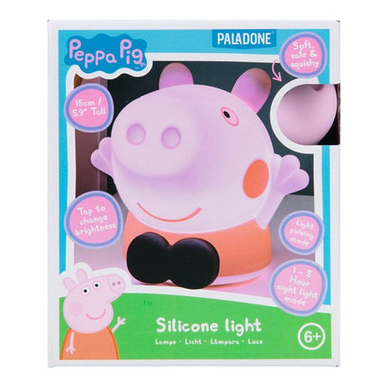 Paladone Peppa Pig Επαναφορτιζόμενο Φωτιστικό Νυκτός Σιλικόνης 15cm PP13695PP