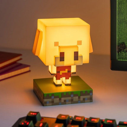 Paladone Minecraft Piglin Icon Light Φωτιστικό Φιγούρα 3D 12cm με Ζεστή Λάμψη PP14431MCF