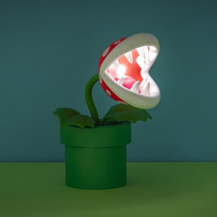 Paladone  Super Mario Piranha Plant Φωτιστικό Γραφείου 33cm με Ρυθμιζόμενο Βλαστό & USB