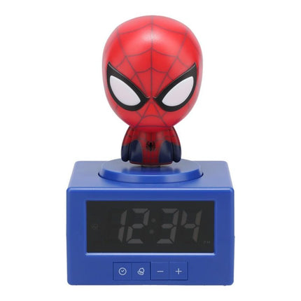 Paladone Marvel Spider-Man Icon Ψηφιακό Ξυπνητήρι 15cm με Φωτάκι Νυκτός & Επίσημους Ήχους PP14229SPM