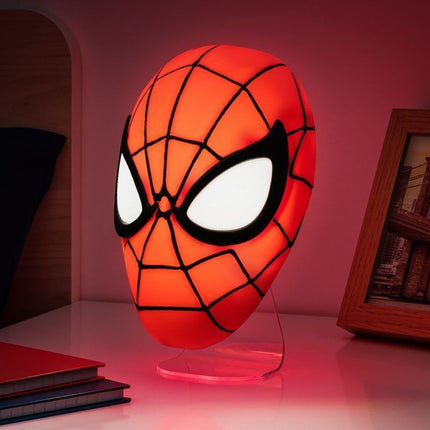 Paladone Marvel Spider-Man Mask Light Φωτιστικό Μάσκα 22cm με USB & Επιτοίχια Τοποθέτηση PP11357SPM