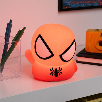 Paladone Marvel Spider-Man Φωτιστικό Σιλικόνης 14cm Επαναφορτιζόμενο με 3 Επίπεδα Φωτεινότητας PP13692SPM