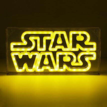 Paladone Star Wars LED Neon Light Φωτιστικό 30cm με Κίτρινη Λάμψη & USB PP13123SW