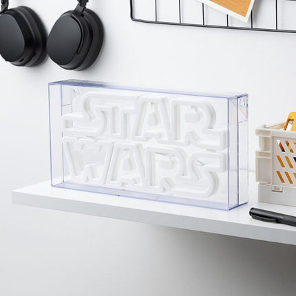 Paladone Star Wars LED Neon Light Φωτιστικό 30cm με Κίτρινη Λάμψη & USB PP13123SW
