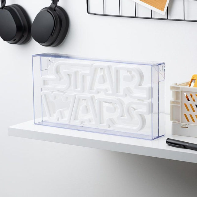 Paladone Star Wars LED Neon Light Φωτιστικό 30cm με Κίτρινη Λάμψη & USB PP13123SW