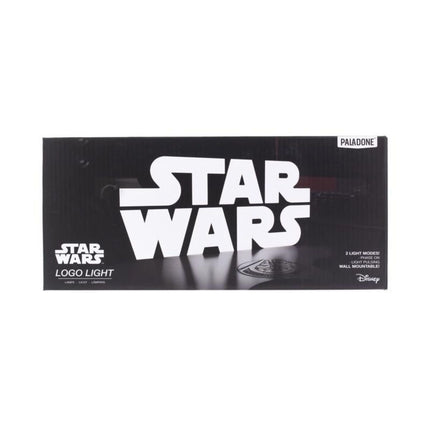 Paladone Star Wars Logo Light Φωτιστικό 28.5cm με 2 Λειτουργίες Φωτισμού PP8024SW