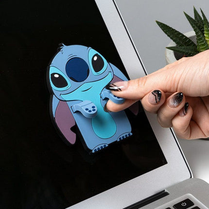 Paladone Disney Stitch Clip On Character Καθαριστικό Οθόνης με Microfibre Πλάτη