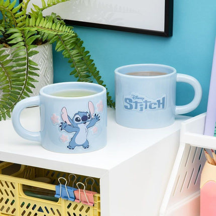 Paladone Disney Stitch Κεραμική Κούπα 400ml με Ανάγλυφες Λεπτομέρειες PP14626LS Γαλάζιο