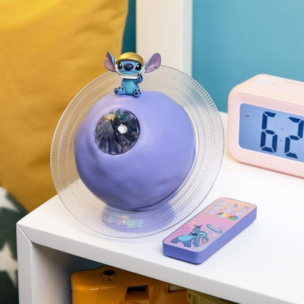 Paladone Disney Stitch Galaxy Projection Light Επαναφορτιζόμενο Φωτιστικό Προβολής 14cm με Τηλεχειριστήριο PP14475LS