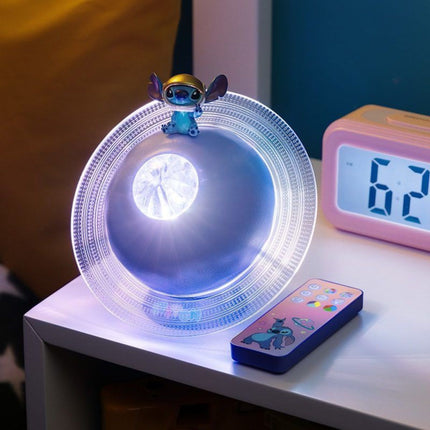 Paladone Disney Stitch Galaxy Projection Light Επαναφορτιζόμενο Φωτιστικό Προβολής 14cm με Τηλεχειριστήριο PP14475LS