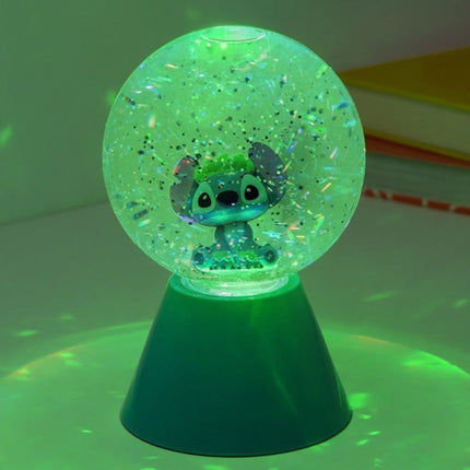 Paladone Disney Stitch LED Glitter Ball Φωτιστικό 17cm με Εναλλαγή Χρωμάτων PP14473LS
