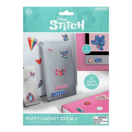 Paladone Disney Stitch Puffy Gadget Decals Αυτοκόλλητα 3D 37 Τεμαχίων για Κινητό, Laptop & Κονσόλα PP13253LS