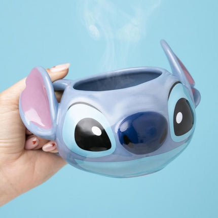 Paladone Disney Stitch Κεραμική Κούπα 3D 450ml σε Σχήμα Stitch PP10506LSV2