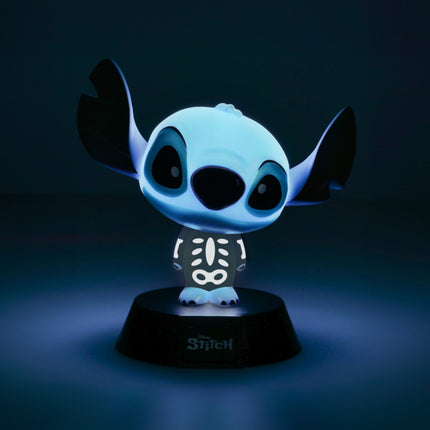 PALADONE Disney Lilo & Stitch Skeleton Icon Light Φωτιστικό 3D Φιγούρα Stitch με Σχέδιο Σκελετού, 3+ Ετών
