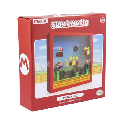 Paladone Super Mario Arcade Κουμπαράς 18cm με 3D Σχέδιο Πλατφόρμας Nintendo