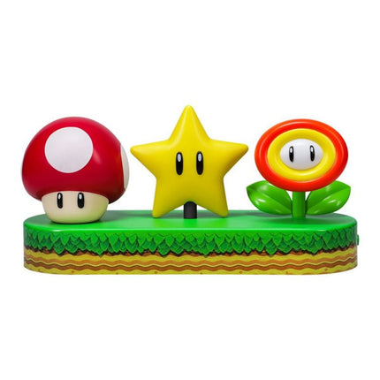 Paladone Super Mario Icons Light Φωτιστικό 30cm με Super Mushroom, Super Star & Fire Flower PP13742NN